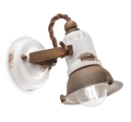 1 light Retrò Loft C1675 wall lamp by Ferroluce