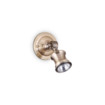 BARBER AP1 burnished wall light by Ideal Lux