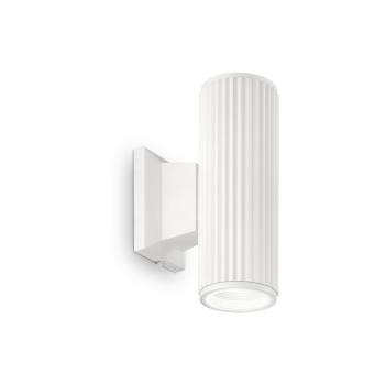 BASE AP2 white outdoor wall light by Ideal Lux