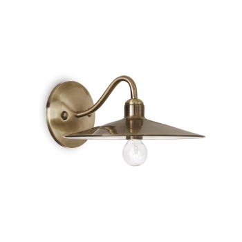 CANTINA AP1 burnished wall light by Ideal Lux