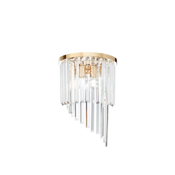 CARLTON AP3 gold wall light by Ideal Lux