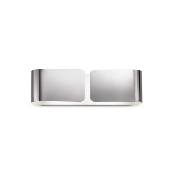 Clip AP2 small chrome wall light by Ideal Lux