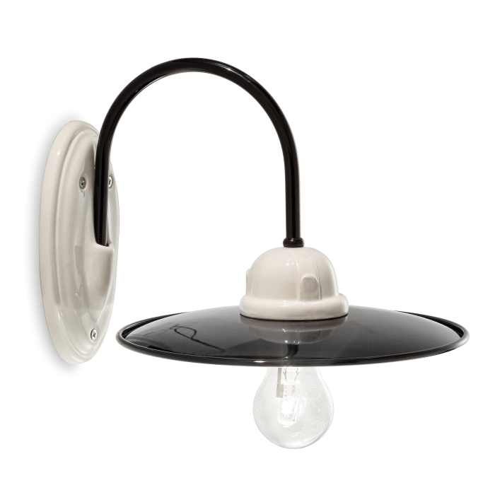 RETRO WALL LAMP B&W C001