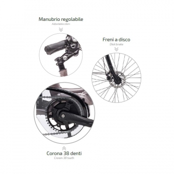 World Dimension Glow Lady Electric Bike with Pedal Assist