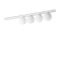 White BINOMIO PL4 ceiling chandelier by Ideal Lux