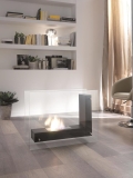 Stones Crossing Floor Bio Fireplace