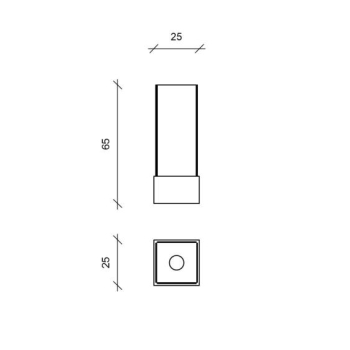 Levels floor fireplace by Stones with bioethanol