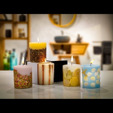 Cipì Grace wax candle scented for the bathroom