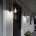Cima AP1 anthracite outdoor wall light by Ideal Lux