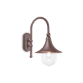Cima AP1 coffee outdoor wall light by Ideal Lux