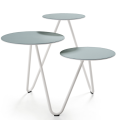 Coffee Table Apelle Trio coffee table in leather or ceramic by Midj