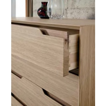 Fast drawer with four drawers in solid wood from Altacorte
