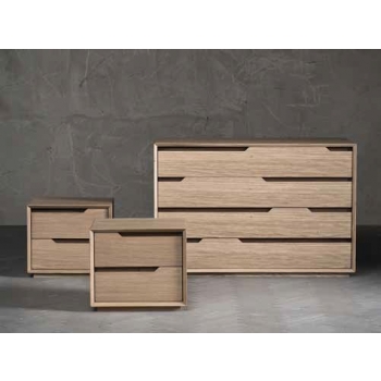 Fast drawer with four drawers in solid wood from Altacorte
