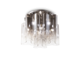 Compo pl6 smoked ceiling light by Ideal Lux