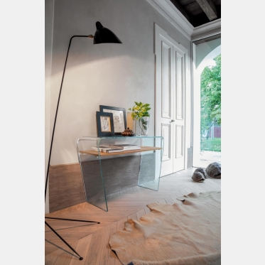 Tonin Casa Altamura glass fixed console