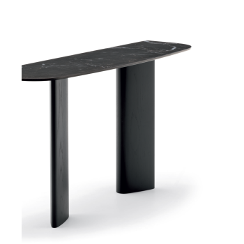 Sandy fixed console table by Calligaris