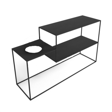 Step Vase 120 console by Adriani & Rossi