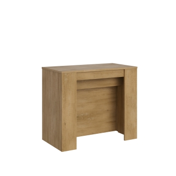 Venus console - Extendable console 90x48/296 cm Venus white ash internal extensions