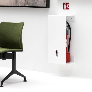 Fire extinguisher cover by Adriani&Rossi