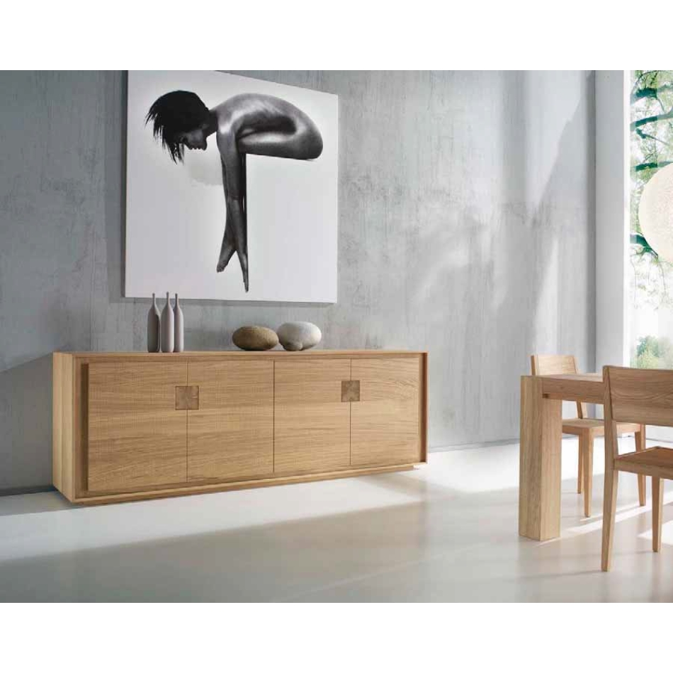 Wooden living room cupboard