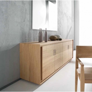 Wooden living room cupboard