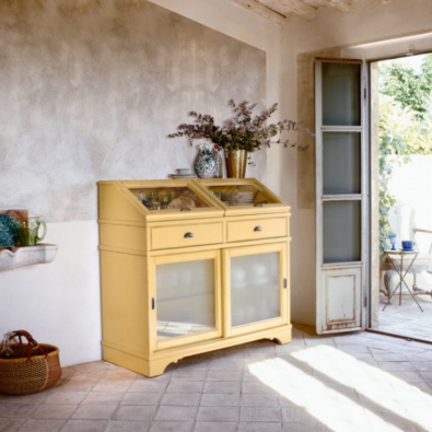 Tonin Casa pantry with wooden drawers