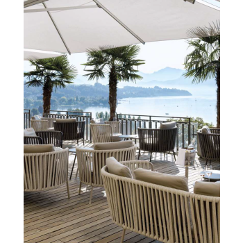 Daisy Rope DE63XI 2-seater outdoor sofa by Vermobil