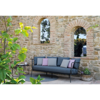 3 seater sofa for outdoor Desiree Rope DE73X Vermobil