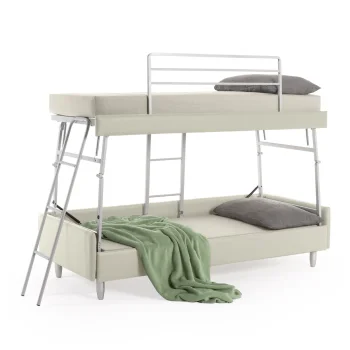 Alex low sofa bed convertible into a bunk bed by Parma