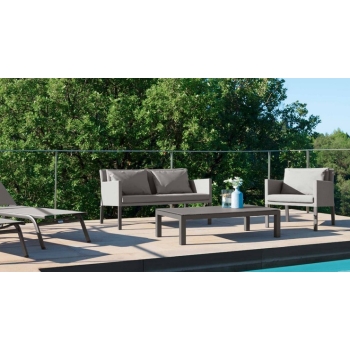 Outdoor sofa from the Step line by Talenti