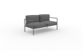 Miami MI640 Two Seater Sofa for Outdoor Vermobil