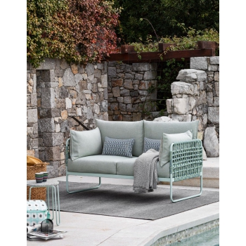 Two seater sofa Yo! by Connubia Outdoor