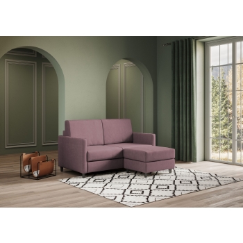 Karay 2 seater sofa with pouf by Ityhome