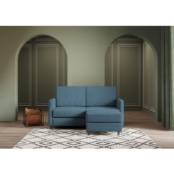 Karay 2 seater sofa with pouf by Ityhome