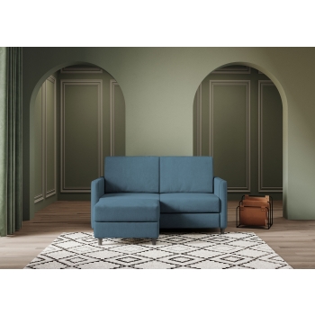 Karay 2 seater sofa with pouf by Ityhome