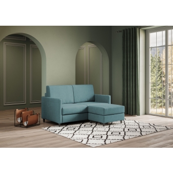 Karay 2 seater sofa with pouf by Ityhome