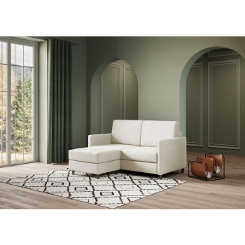 Karay 2 seater sofa with pouf by Ityhome
