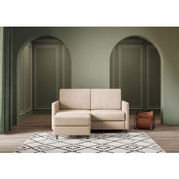 Karay 2 seater sofa with pouf by Ityhome