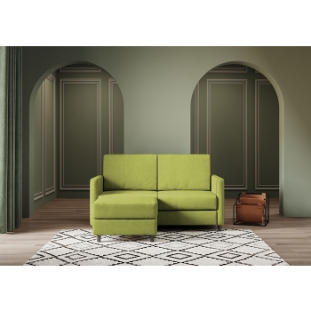 Karay 2 seater sofa with pouf by Ityhome