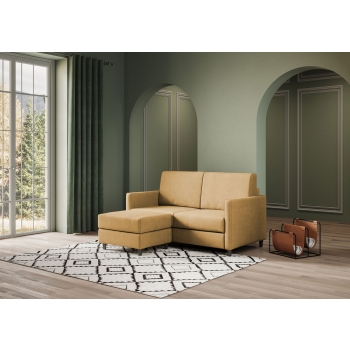 Karay 2 seater sofa with pouf by Ityhome