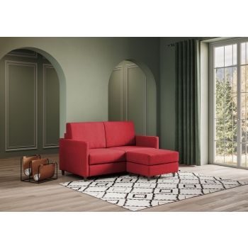 Karay 2 seater sofa with pouf by Ityhome
