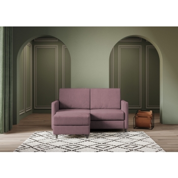 Karay 2 seater sofa with pouf by Ityhome