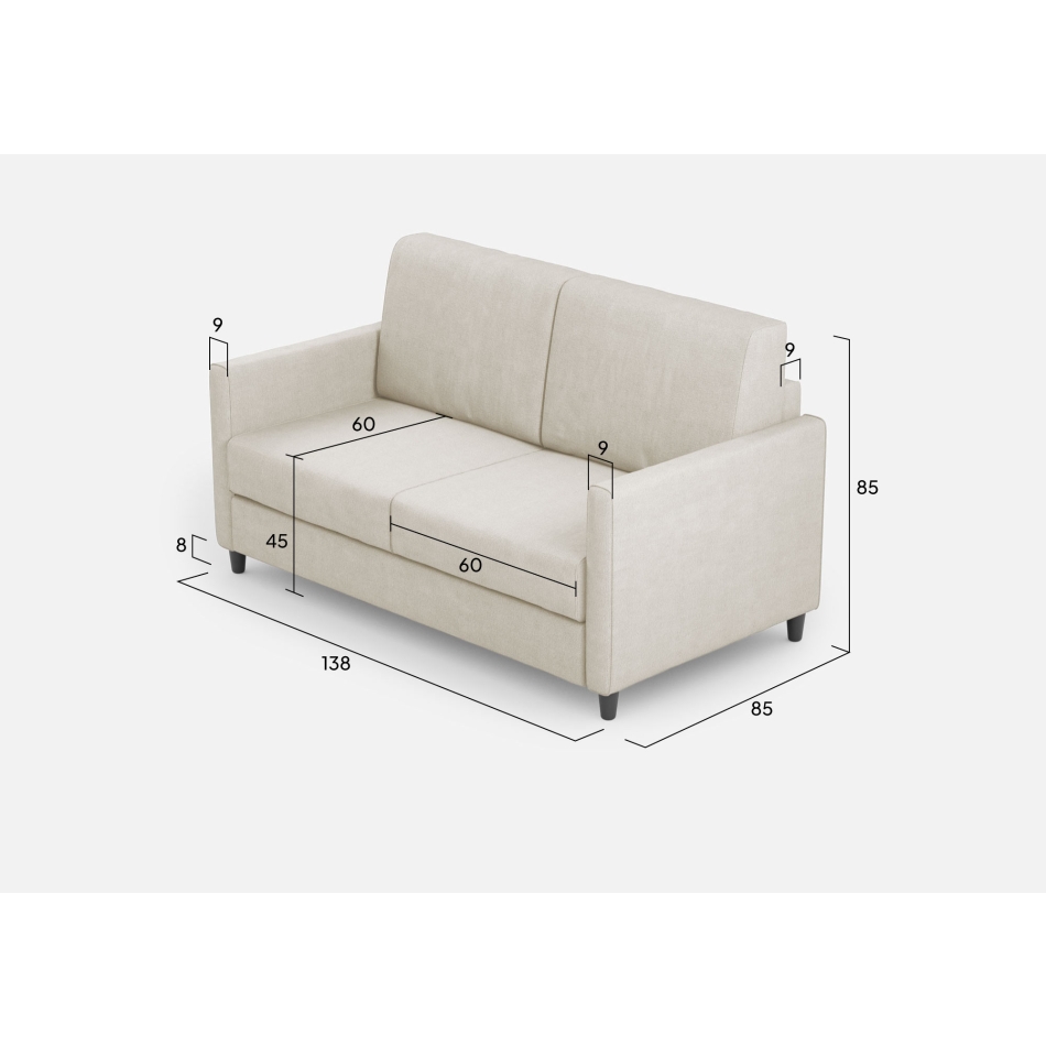 Karay 2 seater sofa by Ityhome