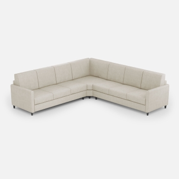Karay 3 seater sofa with corner with 3 seater sofa by Ityhome