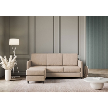 Karay 3 seater sofa with pouf by Ityhome