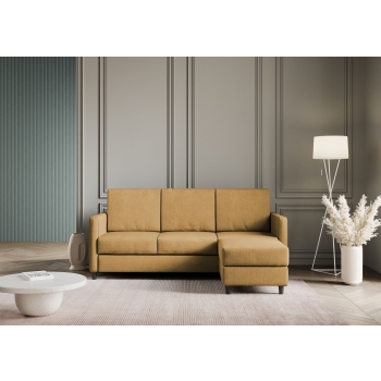 Karay 3 seater sofa with pouf by Ityhome
