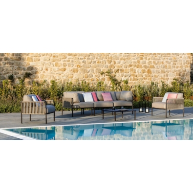 Key West three-seater sofa KW74X for outdoor Vermobil
