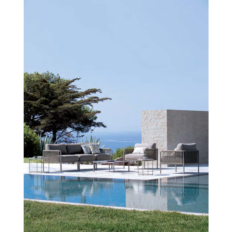 Key West 3-seater sofa KW74X for outdoor use Vermobil