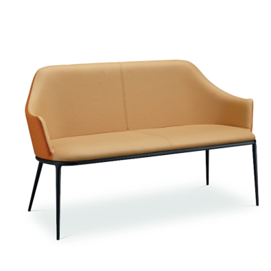 Lea DV M TS sofa upholstered in fabric or leather by Midj