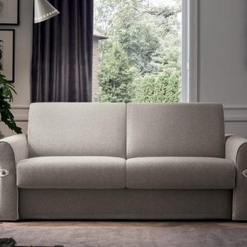 Feel sofa bed in eco-leather or fabric